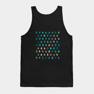 Artist Dots Palette Green Orange Tank Top